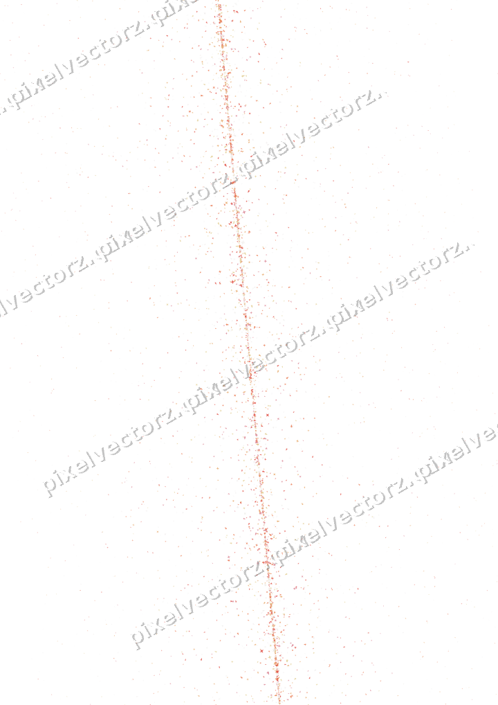 Nahtloses Glitzerband in Rot und Orange auf transparentem Grund