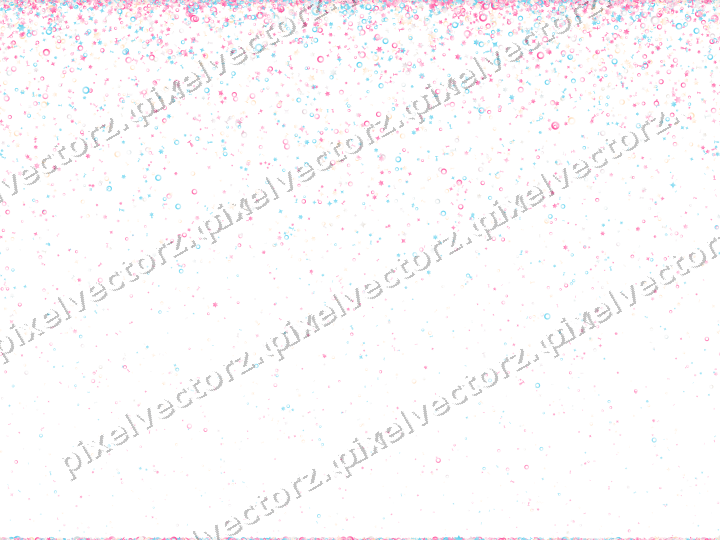 Nahtloser Glitzerregen aus Sternen und Funken auf transparentem Grund