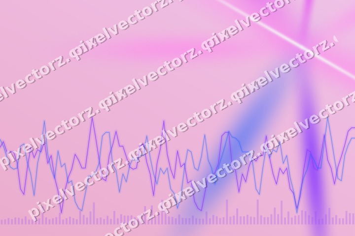 Zarter Pastell Diagramm Hintergrund in Violett und Blau