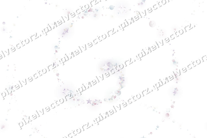 Nahtlose Glitzerspirale in Blassrosa auf transparentem Grund