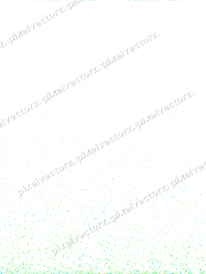 Nahtloser Glitzeraufstieg in Grün und Limette auf transparentem Grund