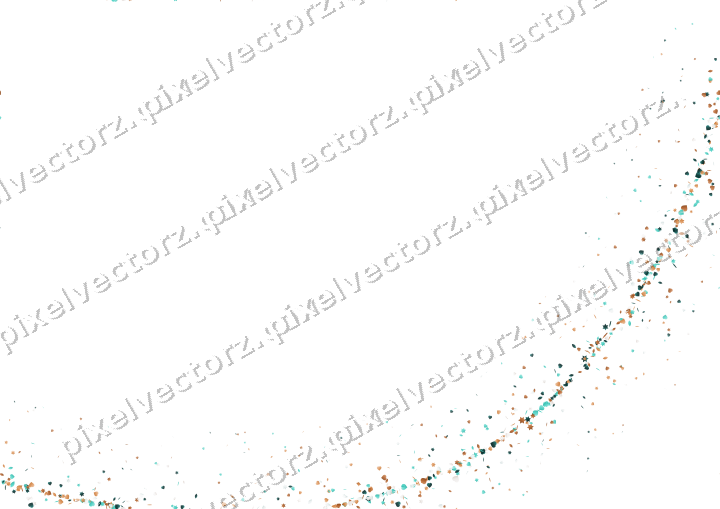 Nahtloser Glitzerbogen aus Sternen und Herzen auf transparentem Grund