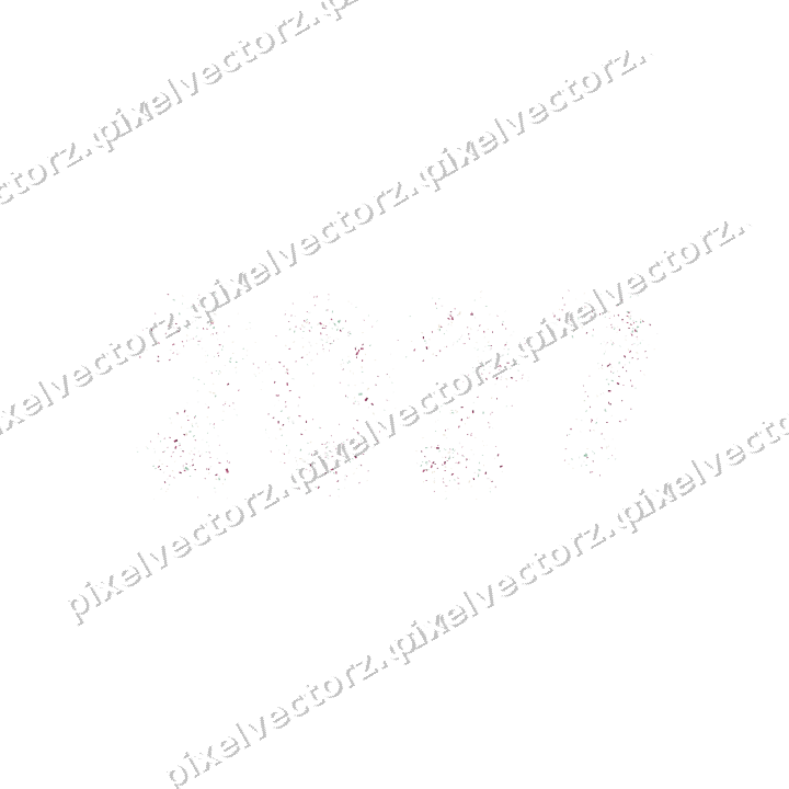 Nahtlose Glitzerzahl 2027 aus Konfetti auf transparentem Grund