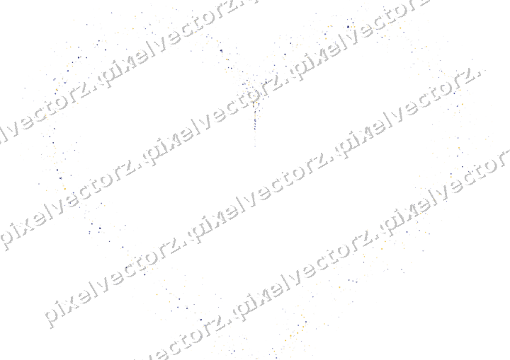 Nahtloses Glitzerherz aus Sternen und Herzen auf transparentem Grund