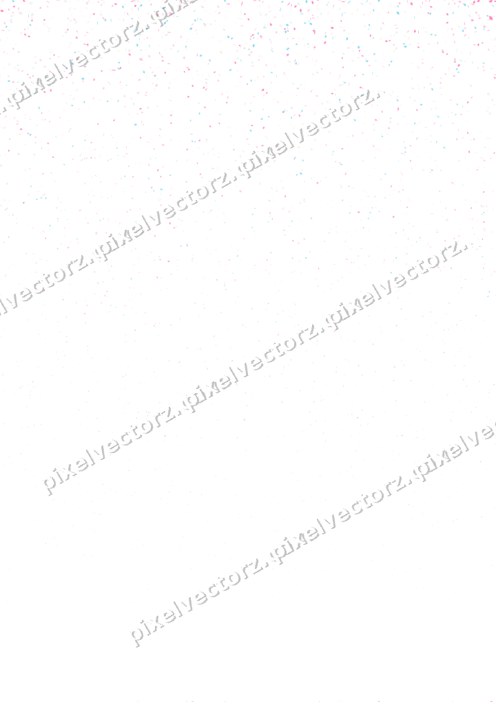 Nahtloser Glitzerregen in Rosa und Türkis auf transparentem Grund