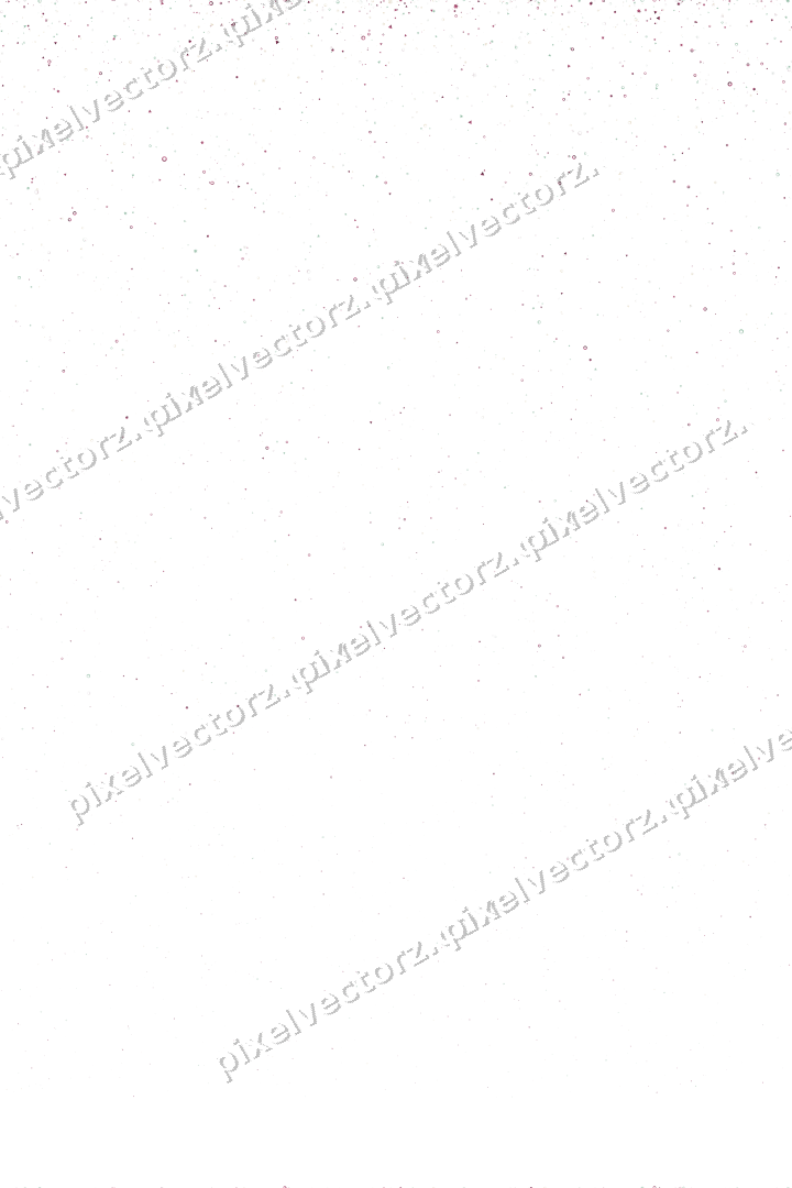 Nahtloser Glitzerregen aus Sternen und Ringen auf transparentem Grund