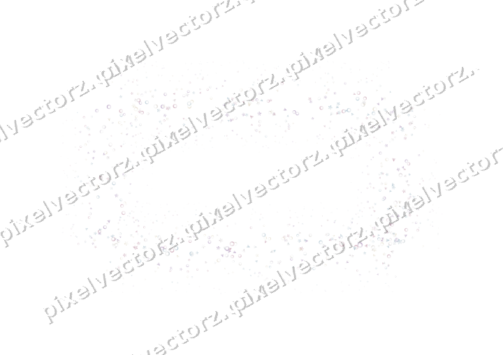 Nahtloser Glitzerrahmen aus Blüten und Ringen auf transparentem Grund