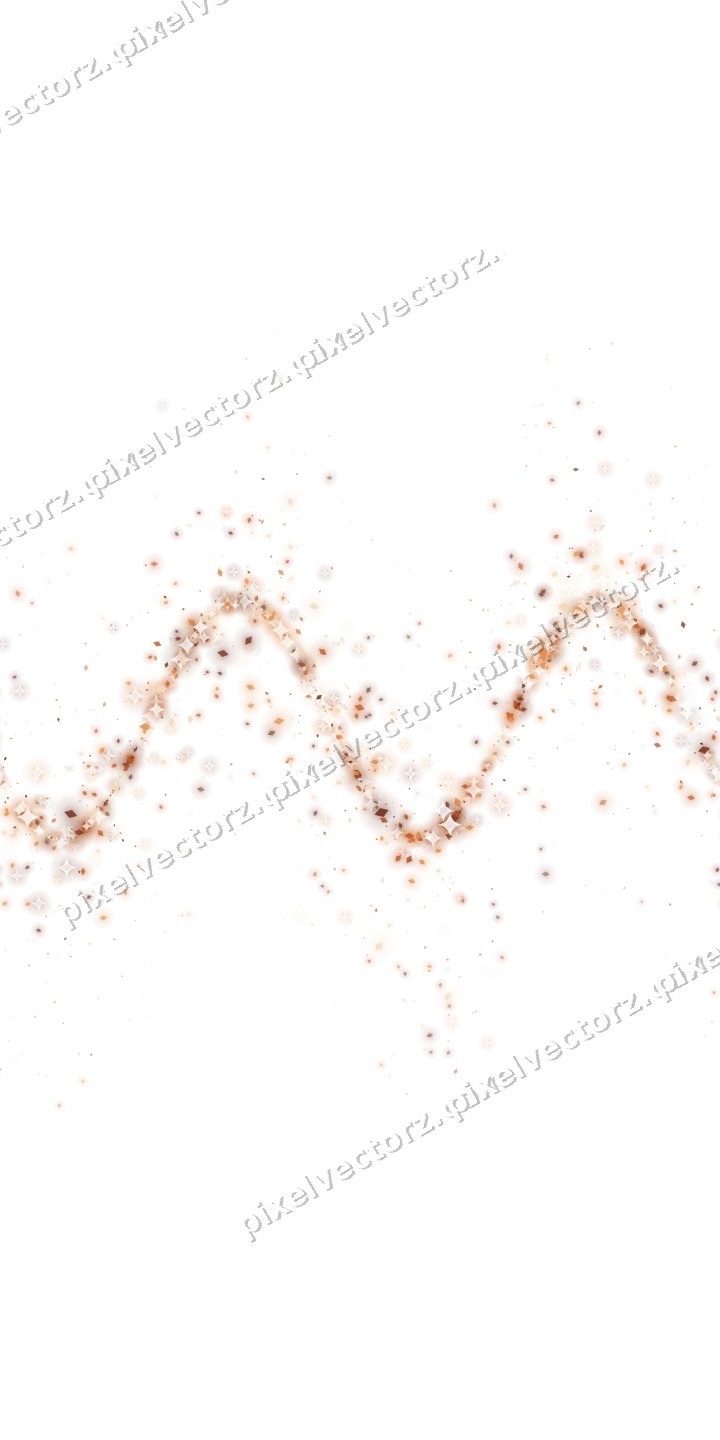 Nahtlose Glitzerwelle aus Rauten auf transparentem Grund