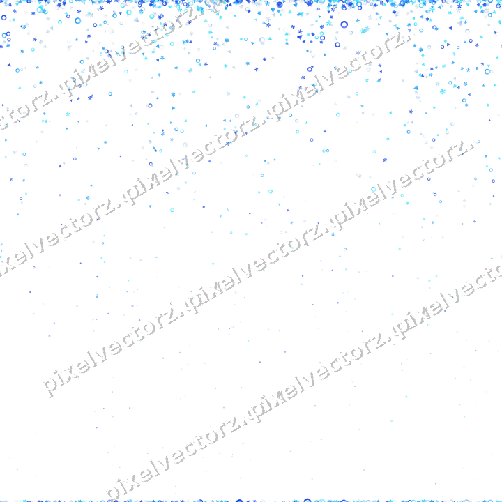 Nahtloser Glitzerregen aus Sternen und Blüten auf transparentem Grund