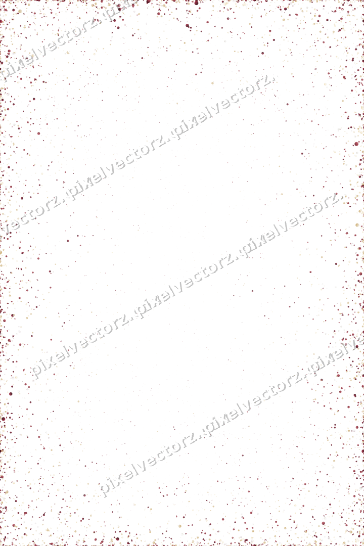 Nahtlose Glitzervignette in Dunkelrosa und Rot auf transparentem Grund