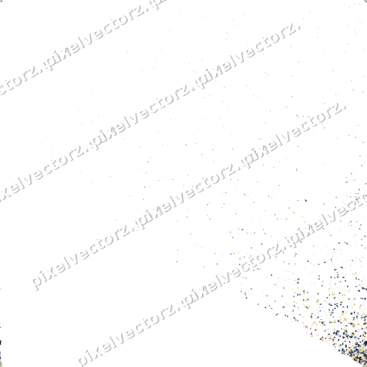 Nahtloser Glitzerfächer aus Funken und Tropfen auf transparentem Grund