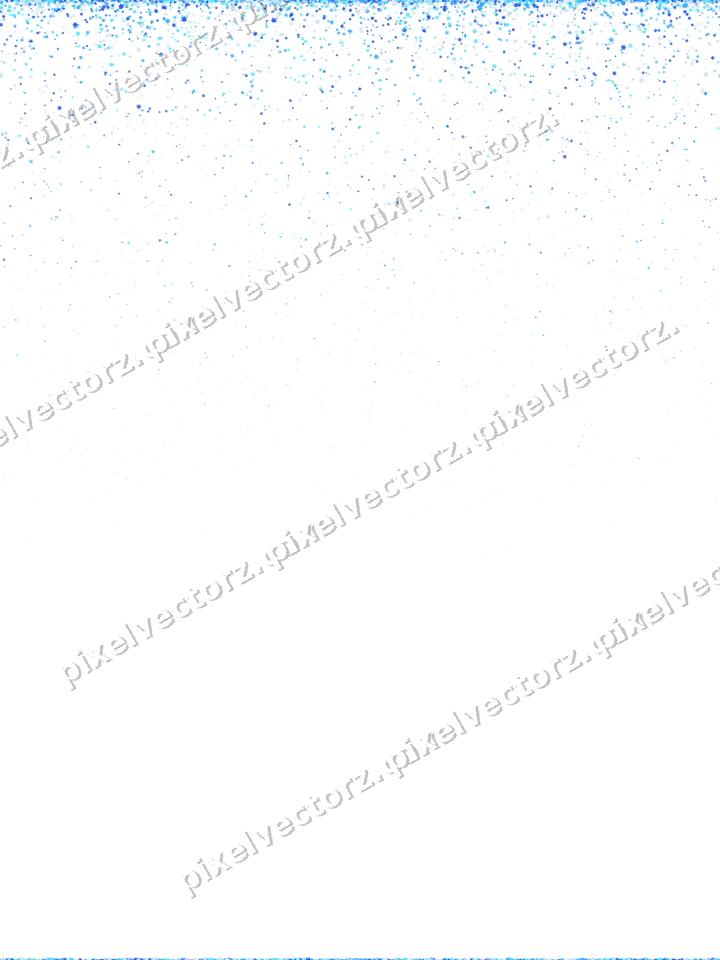Nahtloser Glitzerregen aus Sternen in Türkis auf transparentem Grund
