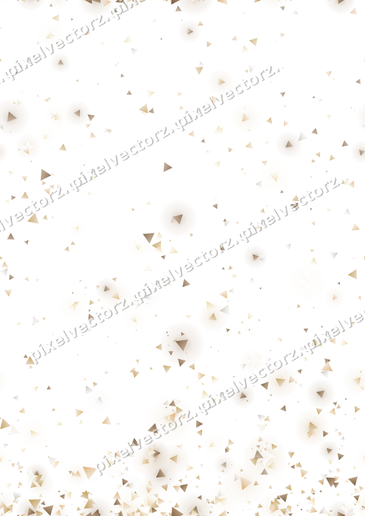 Nahtloser Glitzeraufstieg aus Dreiecken auf transparentem Grund