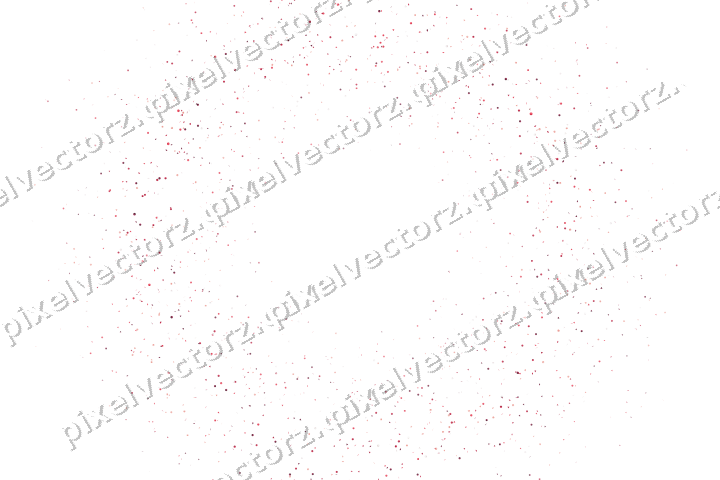 Nahtloser Glitzerkranz aus Tropfen und Punkten auf transparentem Grund