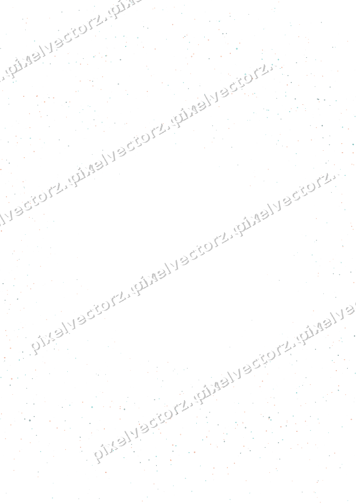 Nahtloser Glitzerkranz in Orange und Petrol auf transparentem Grund