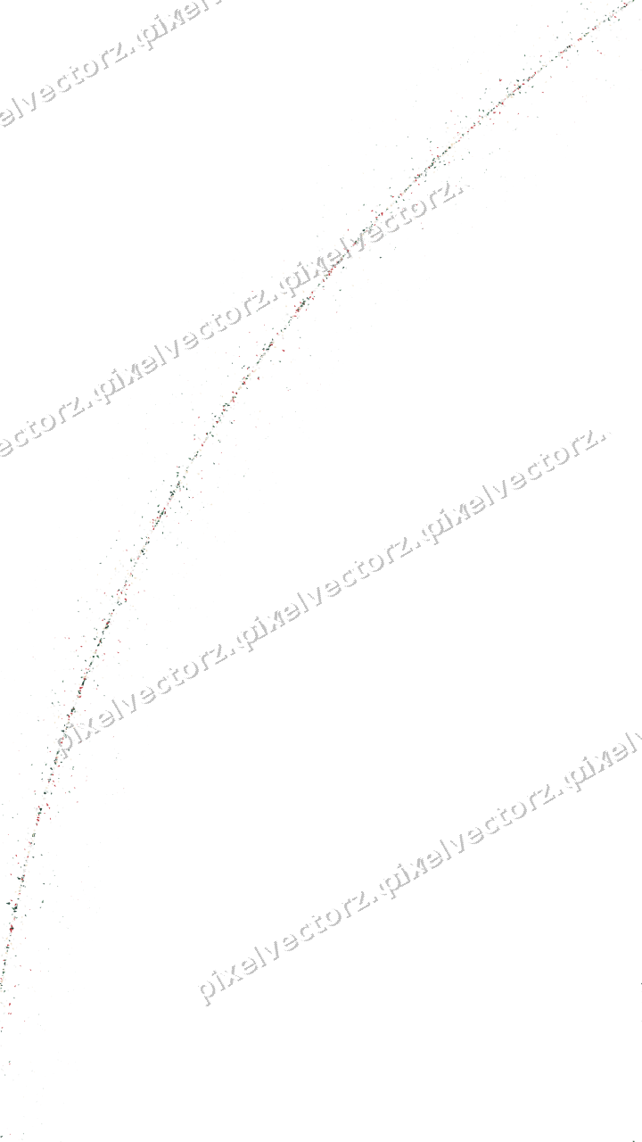Nahtloser Glitzerbogen aus Weihnachtsbäumen auf transparentem Grund