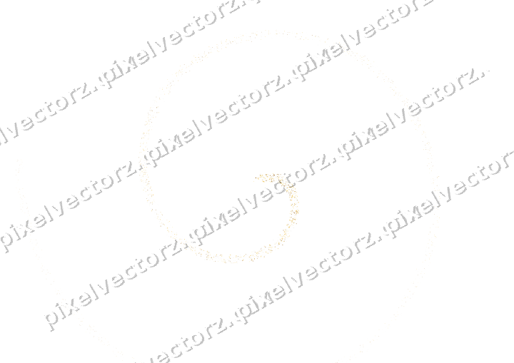 Nahtlose Glitzerspirale aus Sternen auf transparentem Grund