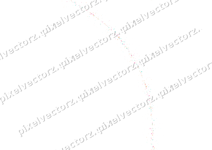 Nahtloser Glitzerbogen aus Blüten und Ringen auf transparentem Grund
