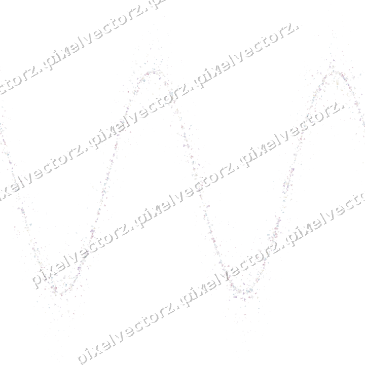 Nahtlose Glitzerwelle in Blassrosa auf transparentem Grund