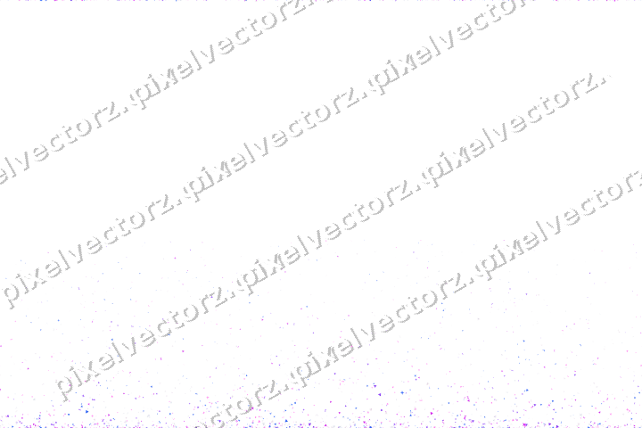 Nahtloser Glitzeraufstieg in Violett und Blau auf transparentem Grund