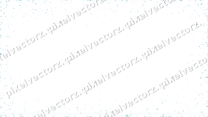 Nahtlose Glitzervignette in Türkis auf transparentem Grund