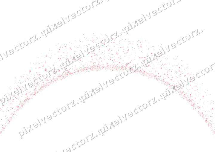 Nahtlose Glitzergirlande aus Sternen auf transparentem Grund
