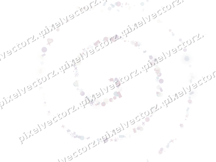 Nahtlose Glitzerspirale in Blassrosa auf transparentem Grund