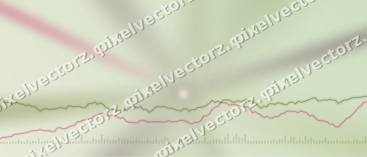 Zarter Pastell Diagramm Hintergrund in Limette und Rosa