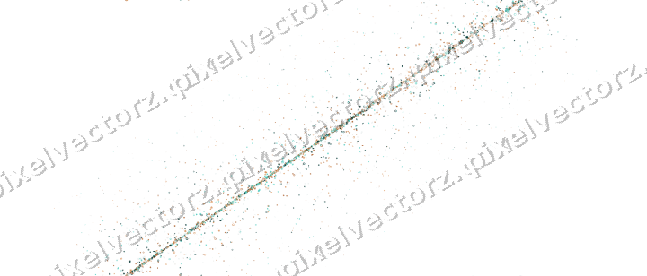 Nahtloses Glitzerband aus Sternen und Blüten auf transparentem Grund
