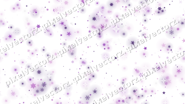Nahtlose Glitzerstreuung in Violett auf transparentem Grund