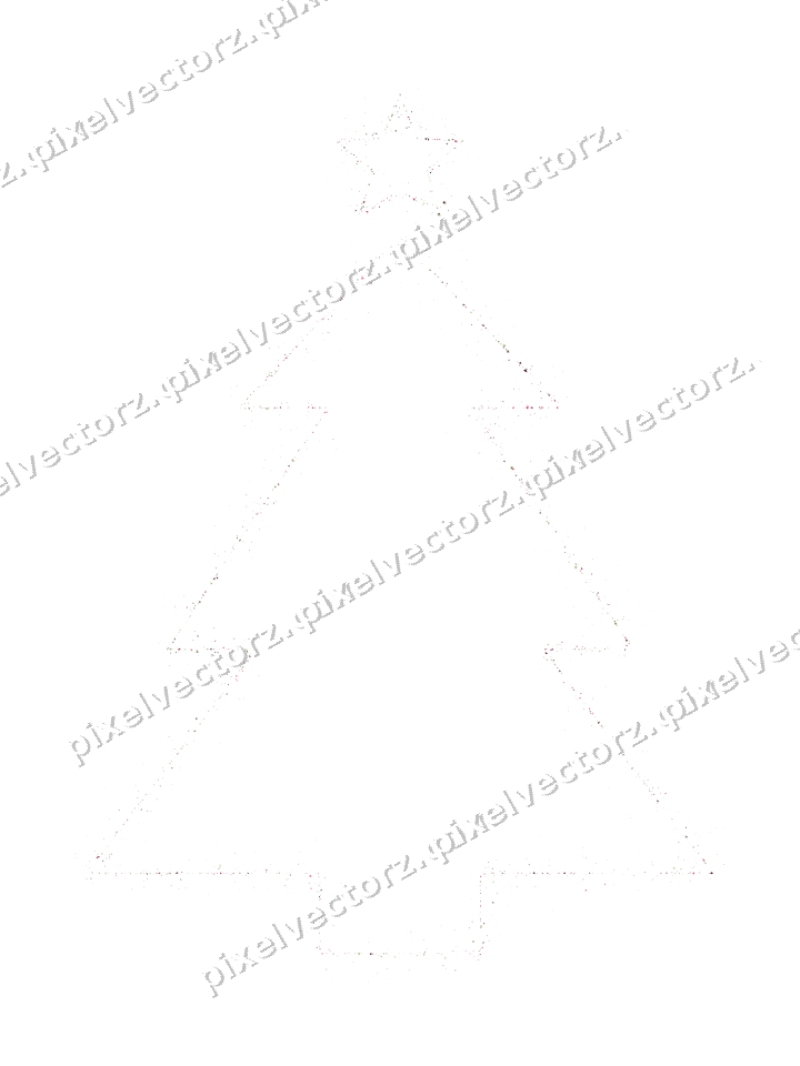 Nahtloser Glitzer-Weihnachtsbaum in Limette auf transparentem Grund