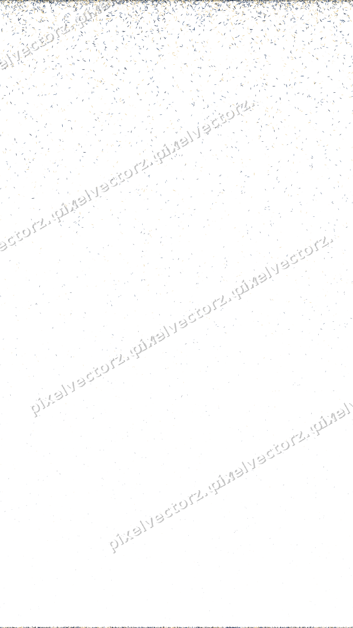 Nahtloser Glitzerregen aus Splittern auf transparentem Grund