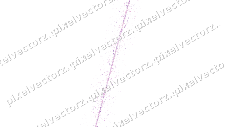 Nahtloses Glitzerband in Magenta und Violett auf transparentem Grund
