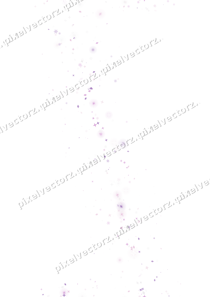 Nahtloses Glitzerband in Magenta und Violett auf transparentem Grund