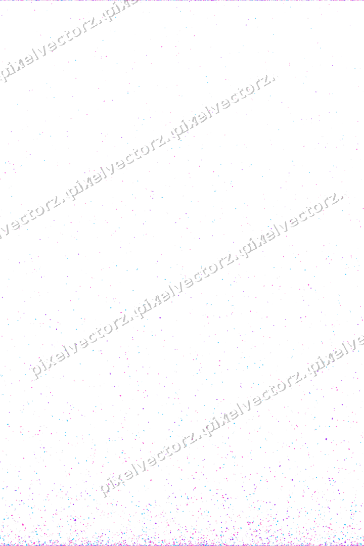 Nahtloser Glitzeraufstieg in Magenta auf transparentem Grund