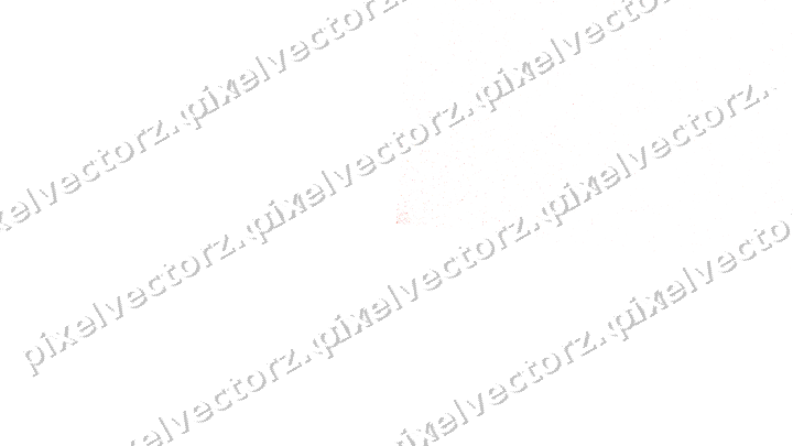 Nahtloser Glitzerfächer in Rot und Orange auf transparentem Grund
