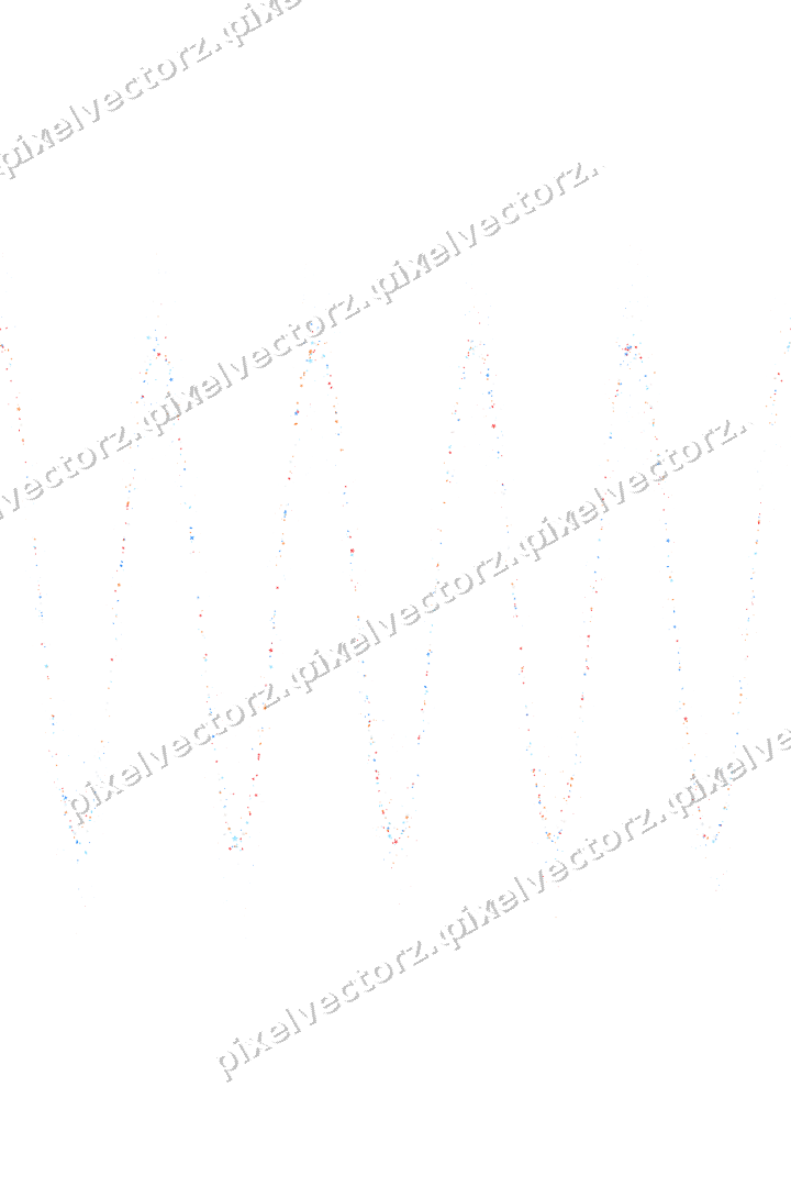 Nahtlose Glitzerwelle aus Sternen und Blüten auf transparentem Grund
