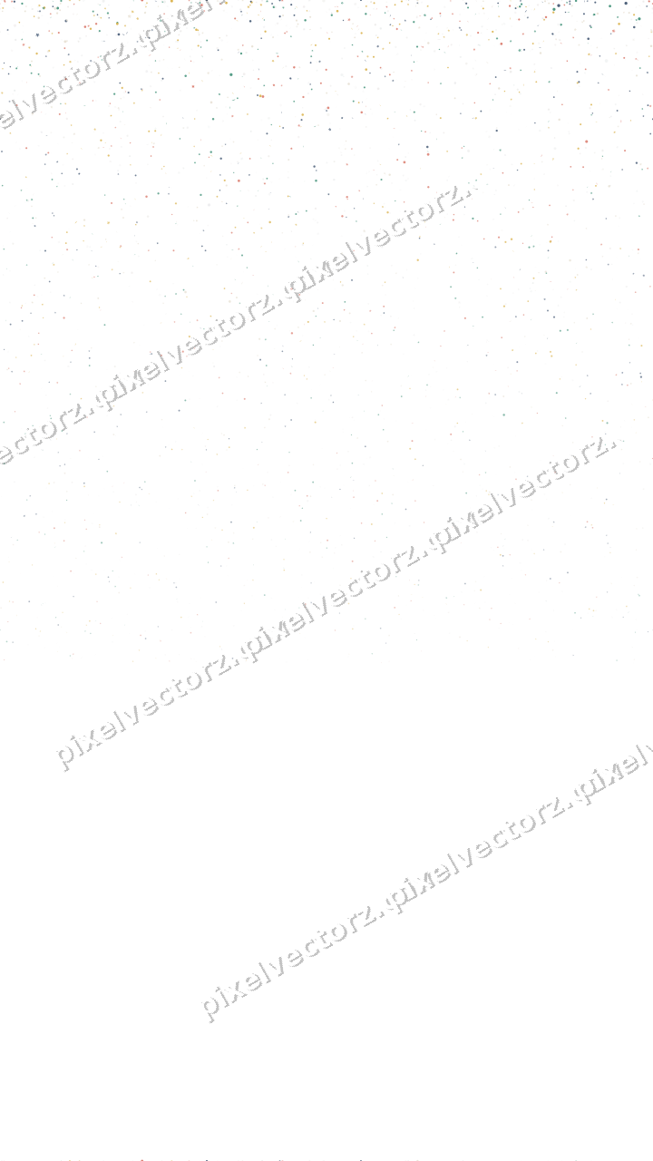 Nahtloser Glitzerregen aus Sternen und Blüten auf transparentem Grund
