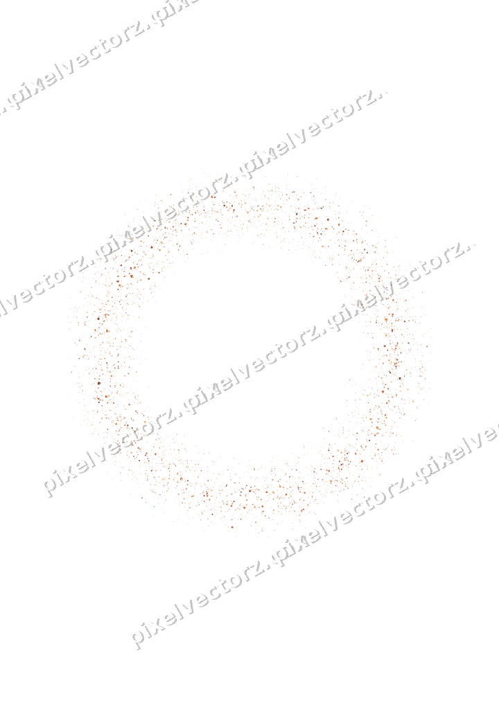 Nahtloser Glitzerkranz aus Sternen und Herzen auf transparentem Grund