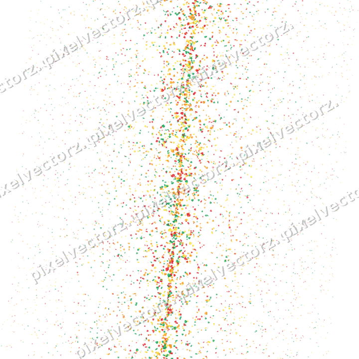Nahtloses Glitzerband aus Funken und Herzen auf transparentem Grund