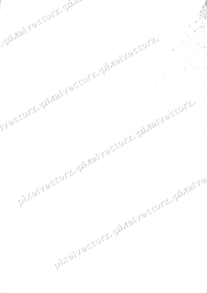 Nahtloser Glitzerfächer in Dunkelmagenta auf transparentem Grund