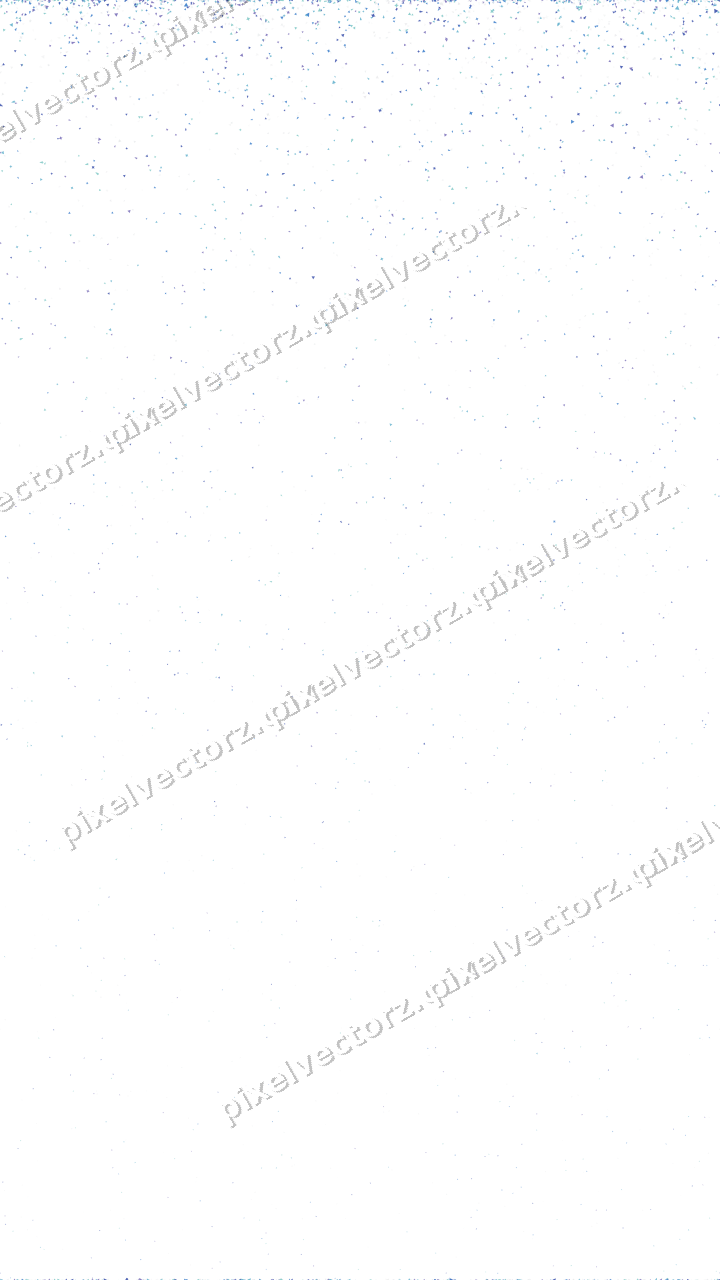 Nahtloser Glitzerregen in Blau und Türkis auf transparentem Grund