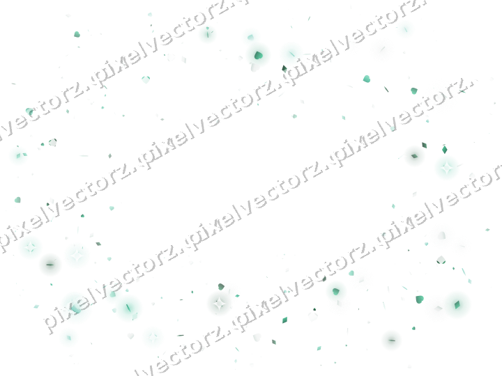 Nahtloser Glitzerrahmen aus Herzen und Rauten auf transparentem Grund