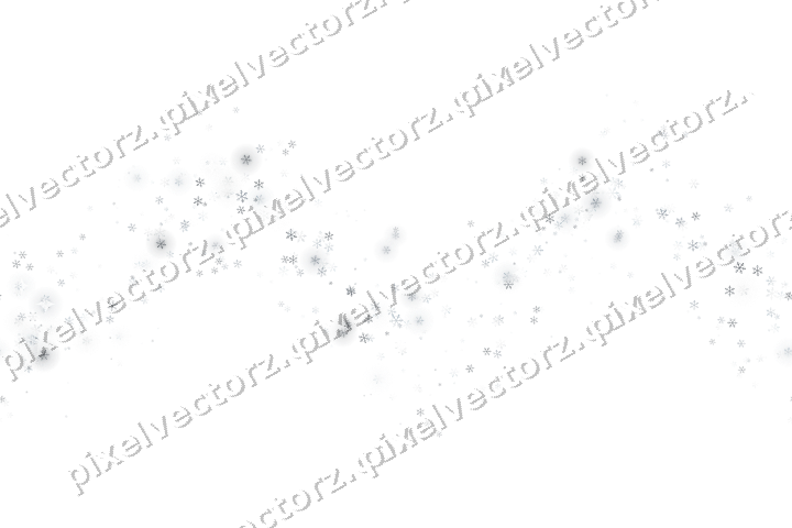 Nahtlose Glitzerwelle aus Schneeflocken auf transparentem Grund