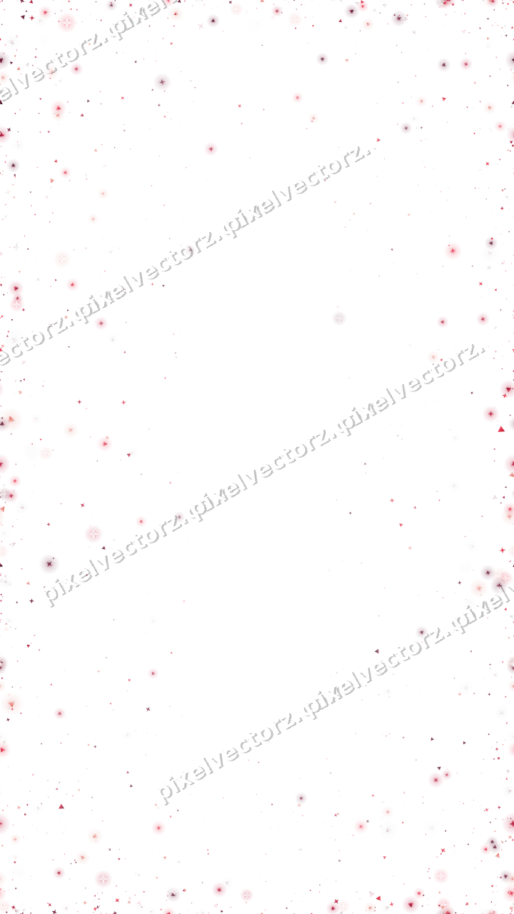Nahtlose Glitzervignette in Rosa und Rot auf transparentem Grund