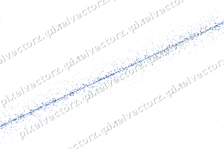Nahtloses Glitzerband in Blau und Türkis auf transparentem Grund