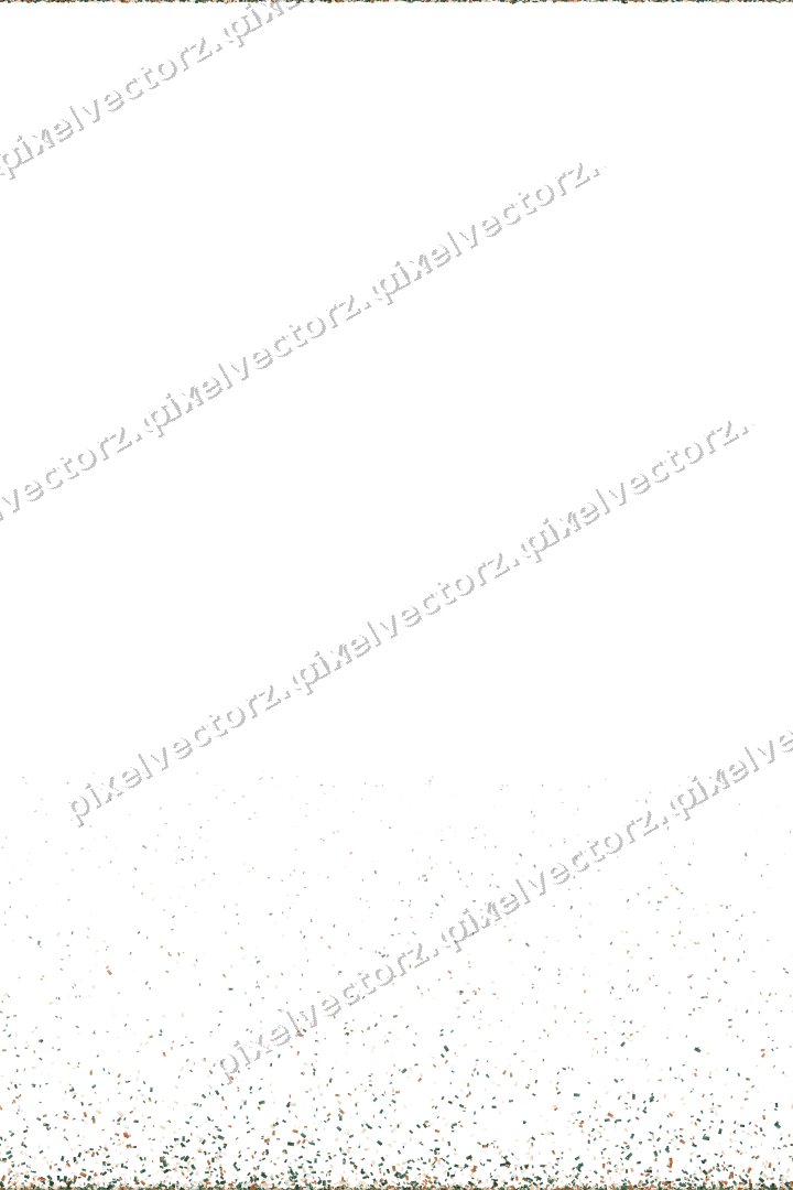 Nahtloser Glitzeraufstieg aus Konfetti auf transparentem Grund