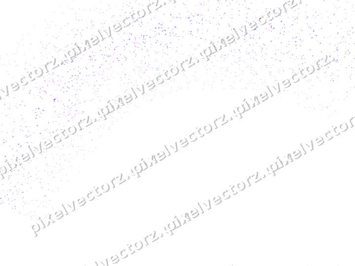 Nahtloser Glitzerbogen aus Funken und Blüten auf transparentem Grund