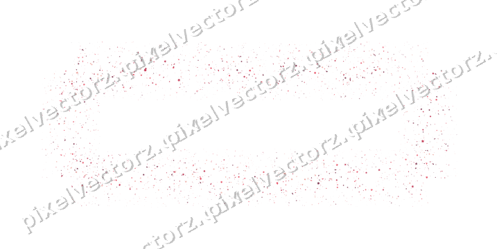 Nahtloser Glitzerrahmen in Rosa und Rot auf transparentem Grund