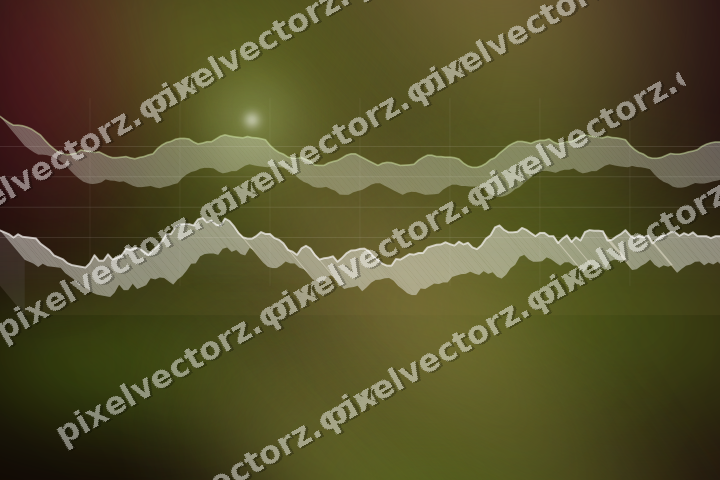 Leuchtender Neon Diagramm Hintergrund in Limette und Rosa
